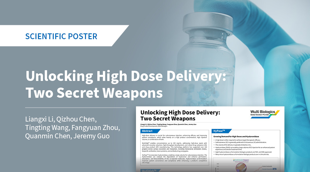 Unlocking High Dose Delivery: Two Secret Weapons