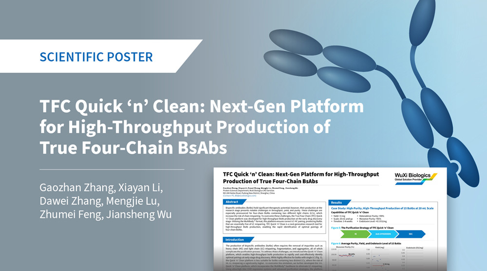 Next-Gen Platform for High-Throughput Production of True Four-Chain BsAbs – Scientific Poster